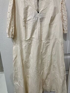 Ava & Viv Cream Dress